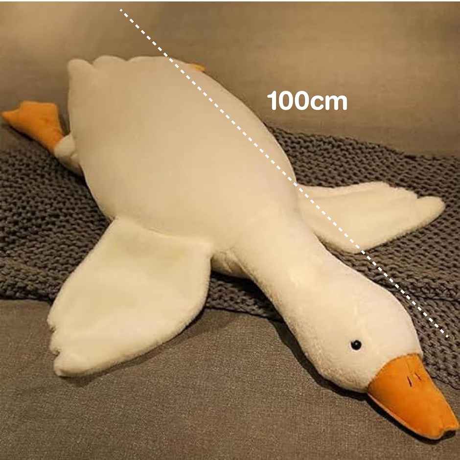 Webby Giant Plush Adorable Cute Duck Soft Toy for Kids and Adults - 100 CM
