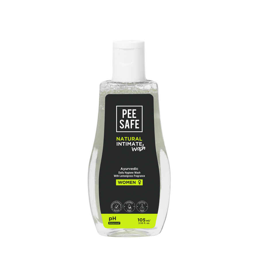 Pee Safe Natural Intimate Wash for Women | Dermatologically Tested