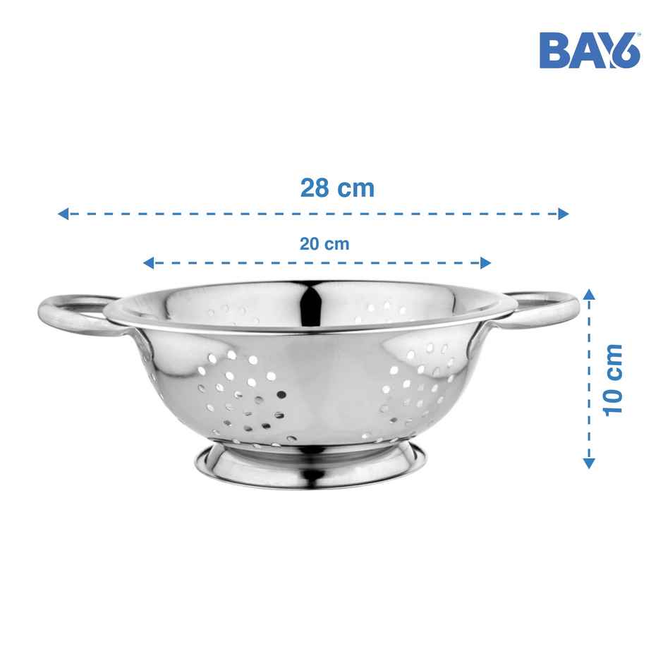 BAY6 Steel Colander - 20 cm (1200 ml)