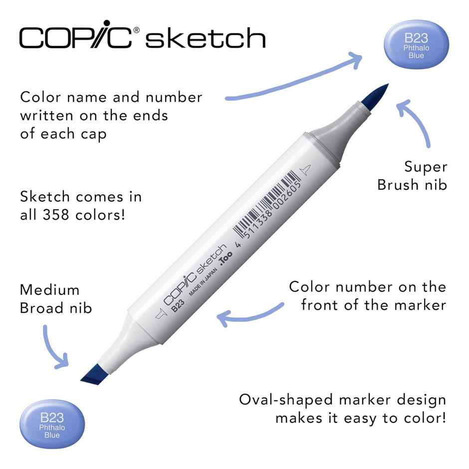 Copic Sketching Skin Tone Set
