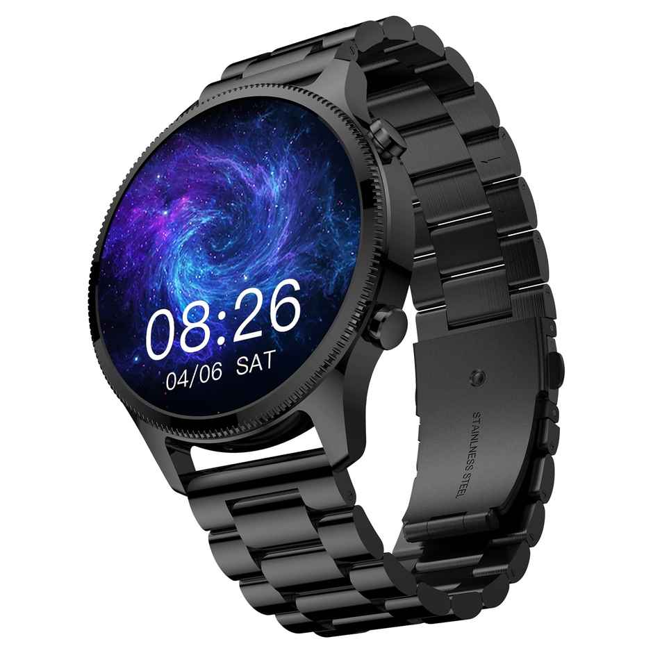 Noise Fit Halo Plus Smartwatch - Elite Black