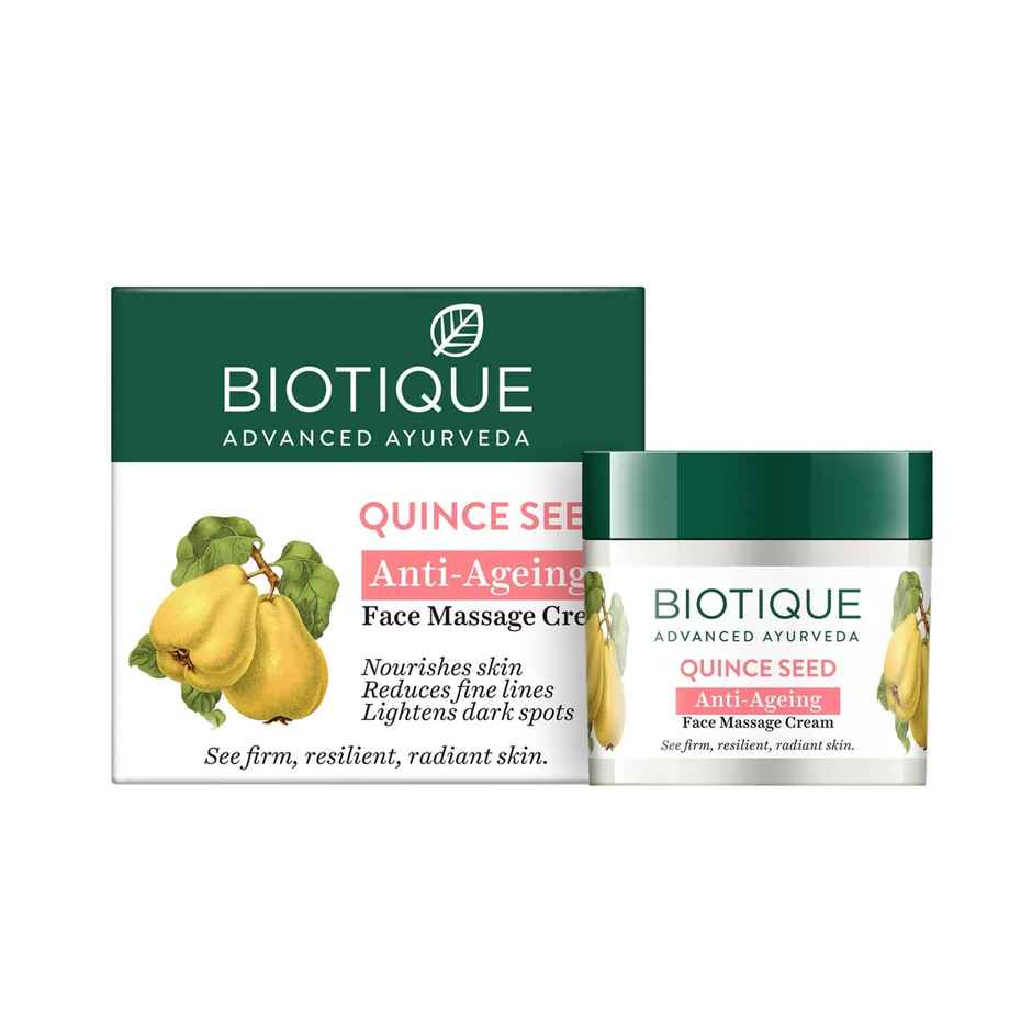 Biotique Quince Seed Anti-Ageing Face Massage Cream