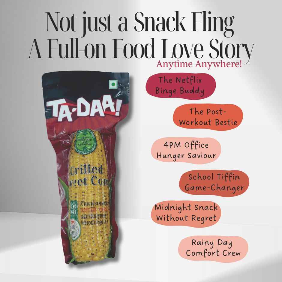 Tadaa Grilled Sweet Corn Cob