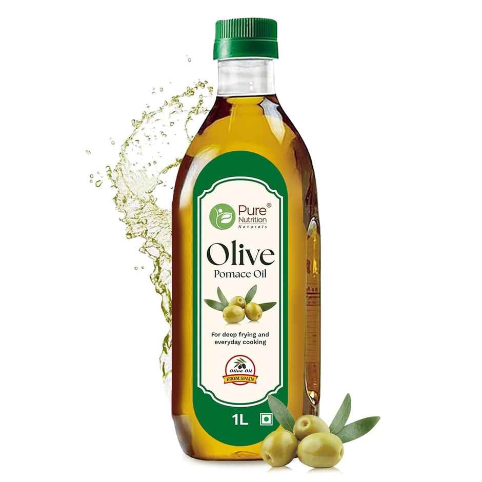 Pure Nutrition Olive Pomace Oil (Spain Origin) | Light Taste, Daily Cooking & Frying