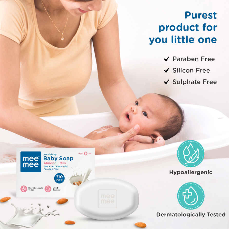 Meemee Nourishing Natural Baby Soap