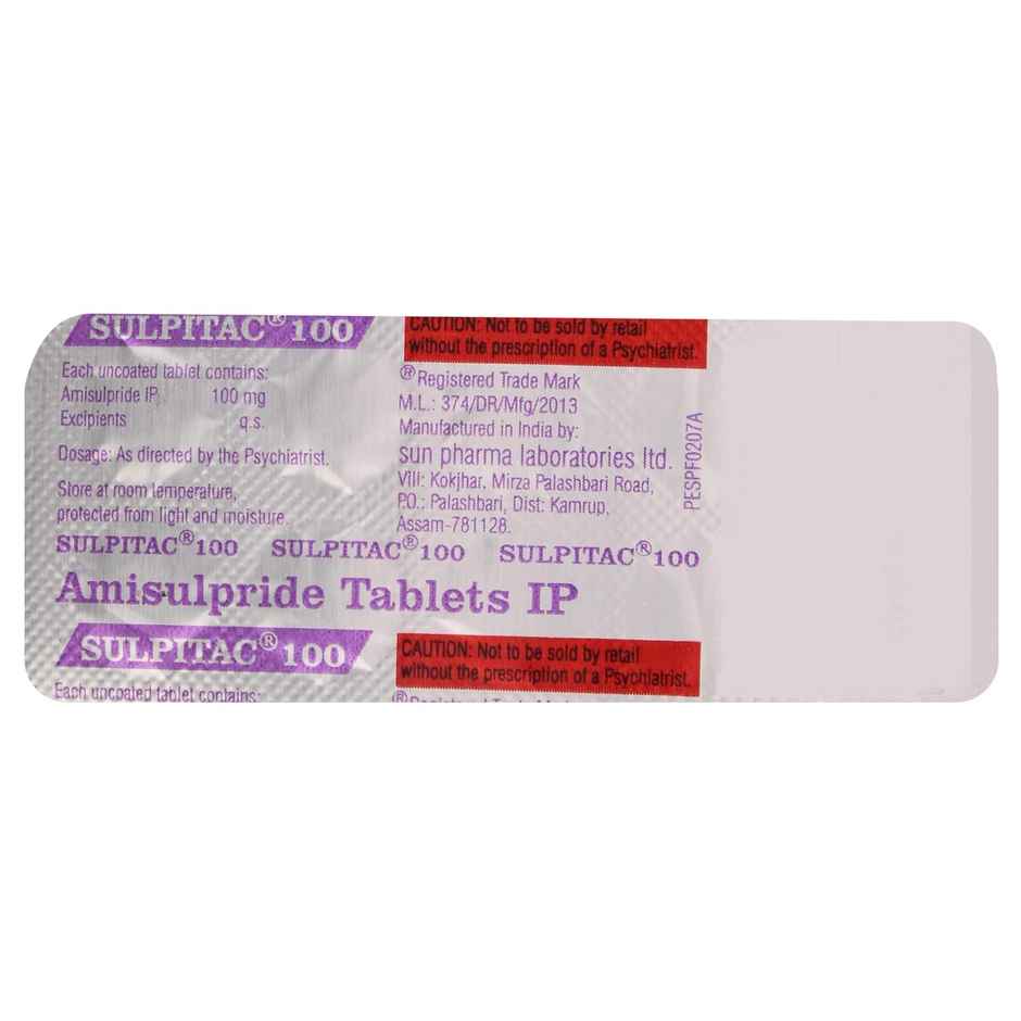 Sulpitac 100 Tablet