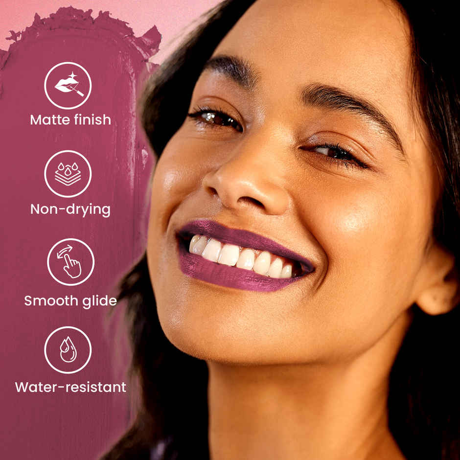 Swiss Beauty Pure Matte Lipstick | 222 Hot Nude