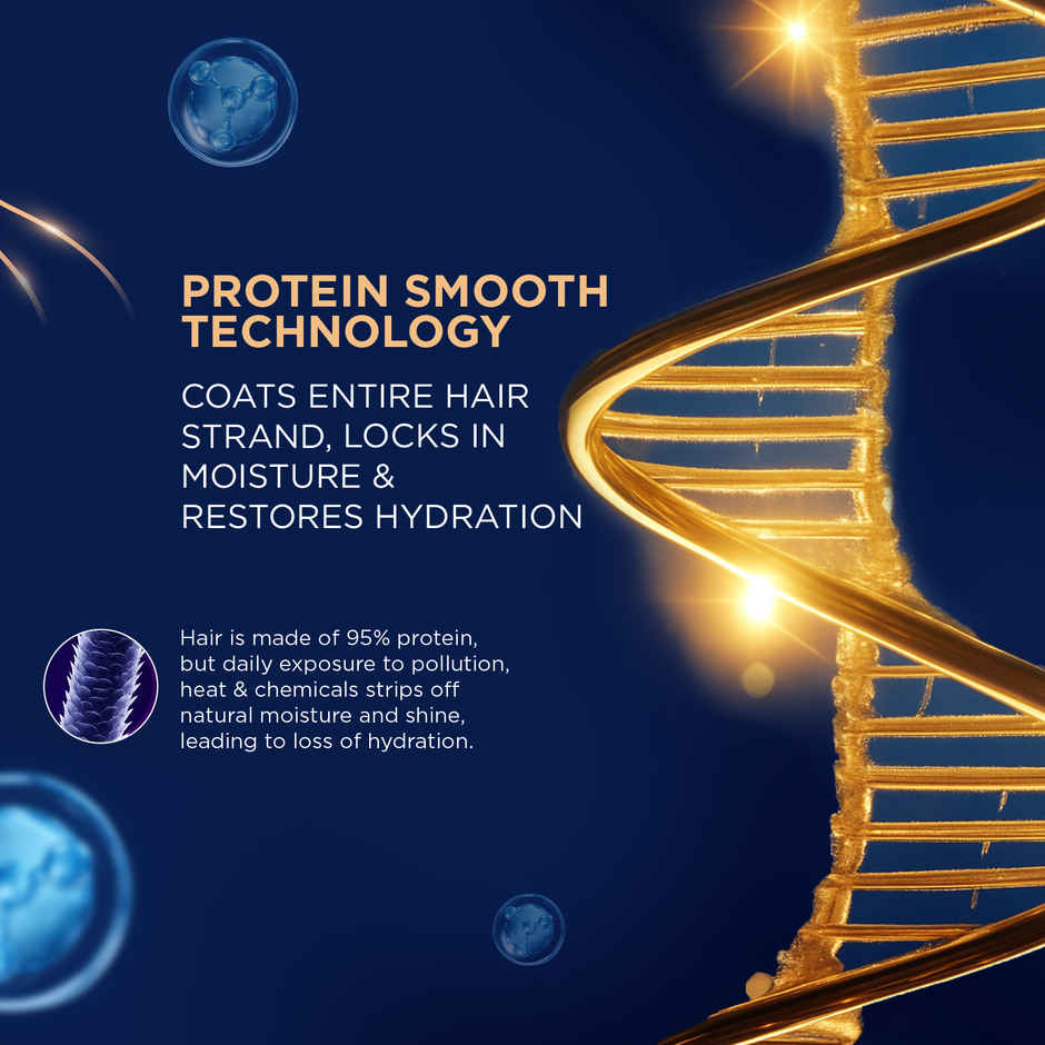 Livon Hyaluron Shampoo for Women & Men | Hydrates Dry & Dull Hair | 2x Soft & Shiny Hair |340ml