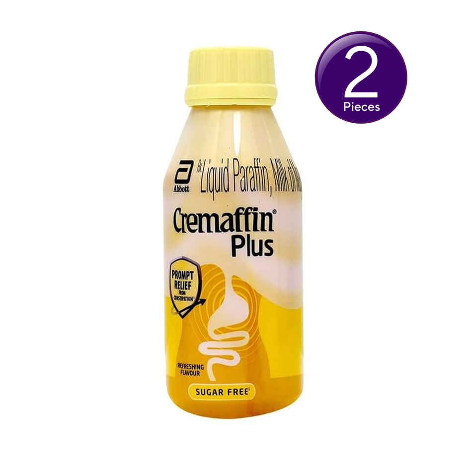 Cremaffin Plus Refreshing Sugar Free Oral Emulsion Combo