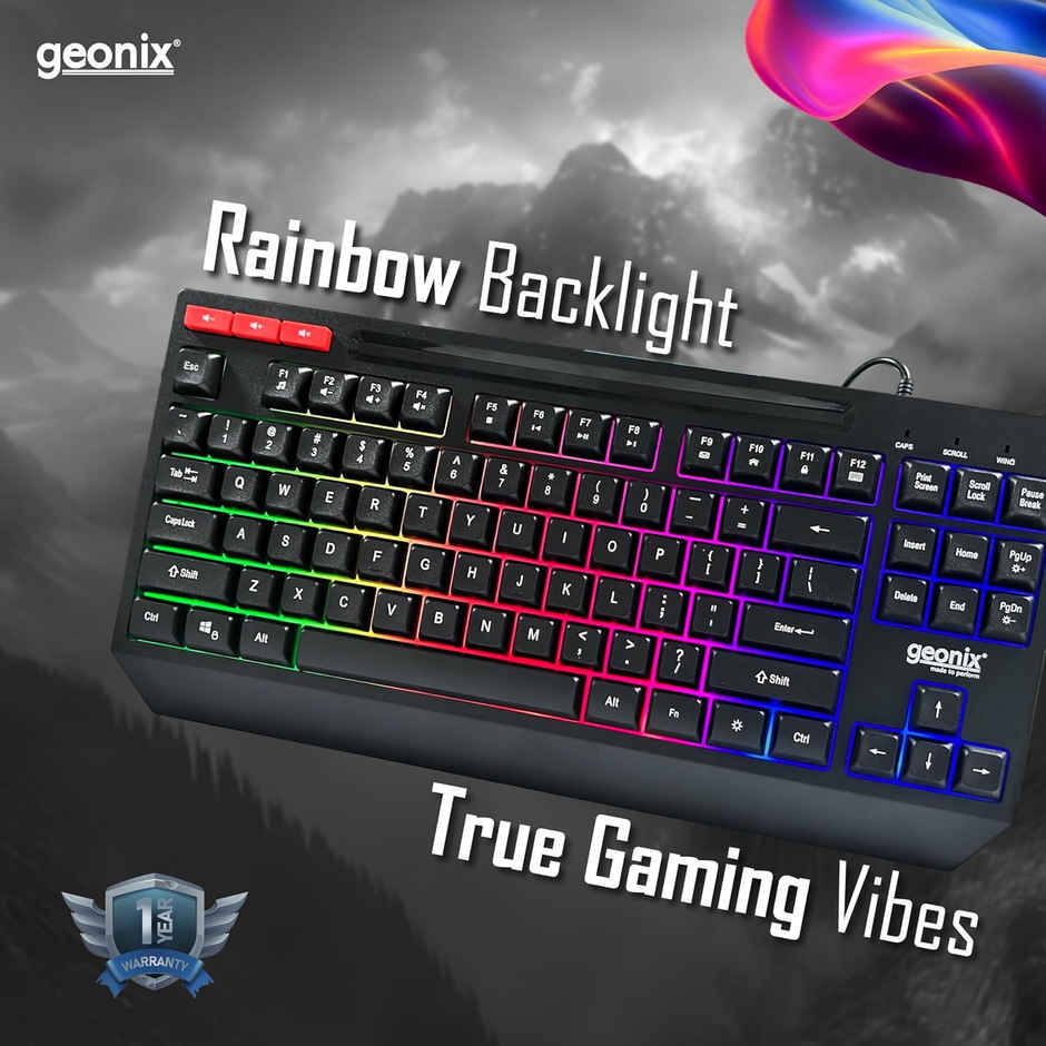 Geonix Cruiser K2 Multi Function Gaming Keyboard