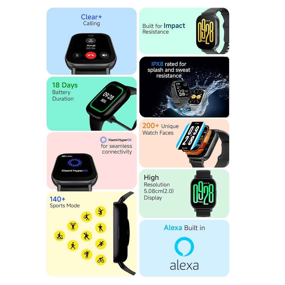 Redmi Watch 5 Active- Black