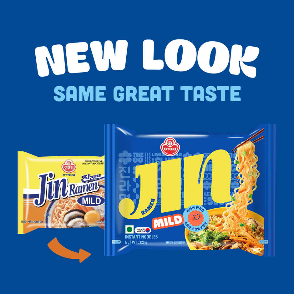 OTOKI Jin Ramen Mild Flavor Noodle Single Pack
