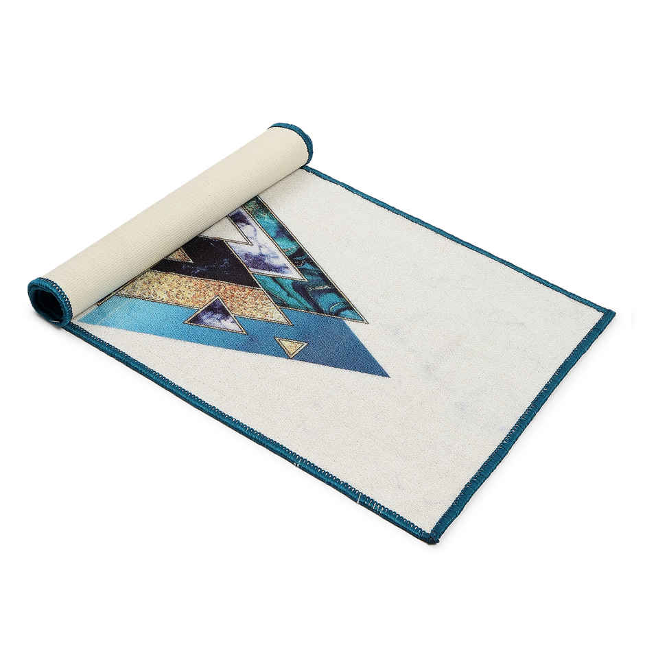 Status New Digital Floor Runner | 56 x 140 cm | Geometric | Beige