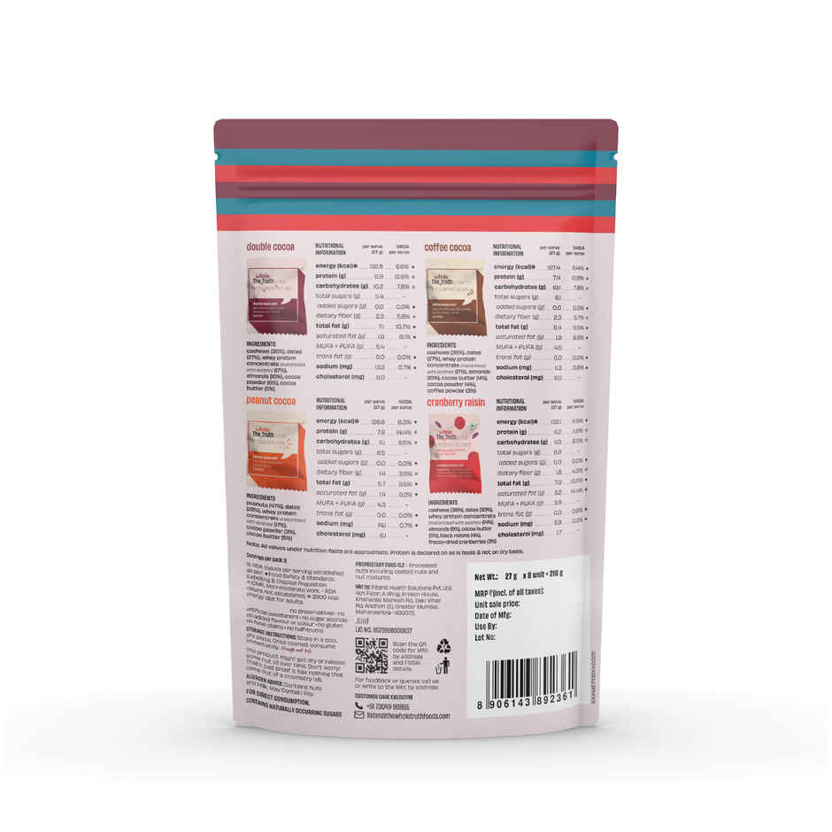 The Whole Truth Mini Protein Bars Assorted