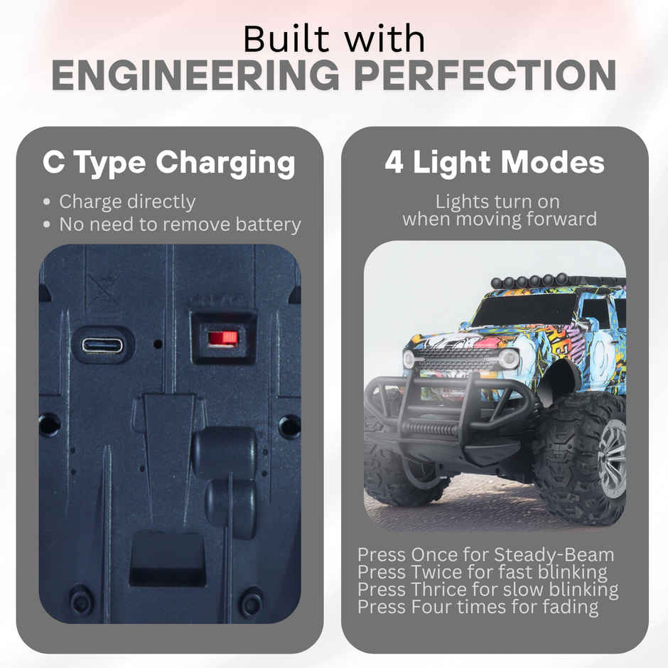 Frendo Off Roader Monster Rc Car - For Graffiti