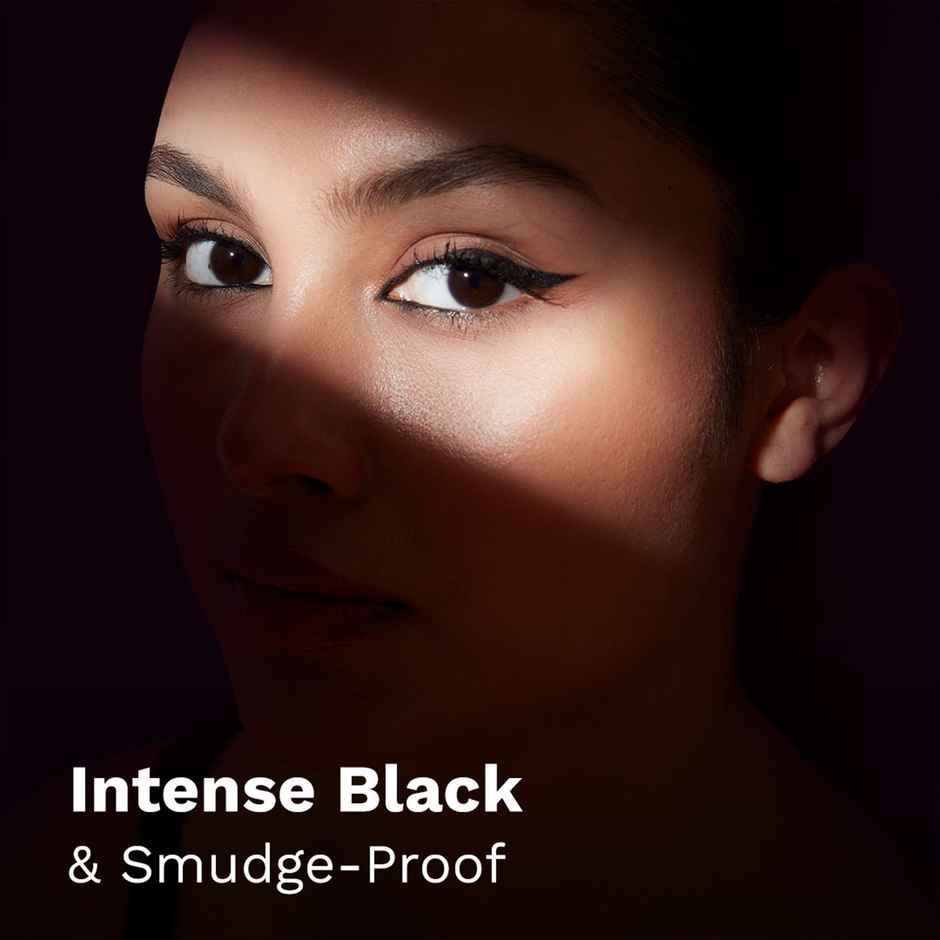 Pilgrim Oh The Drama! Intense Matte Eyeliner Smudge Proof & Water Resistant | Black Scandal 01