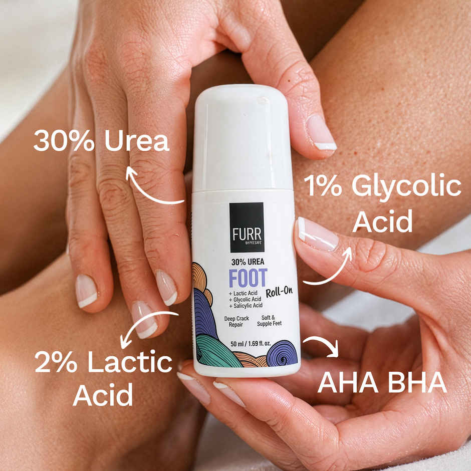 FURR By Pee Safe 30% Urea Foot Roll-On