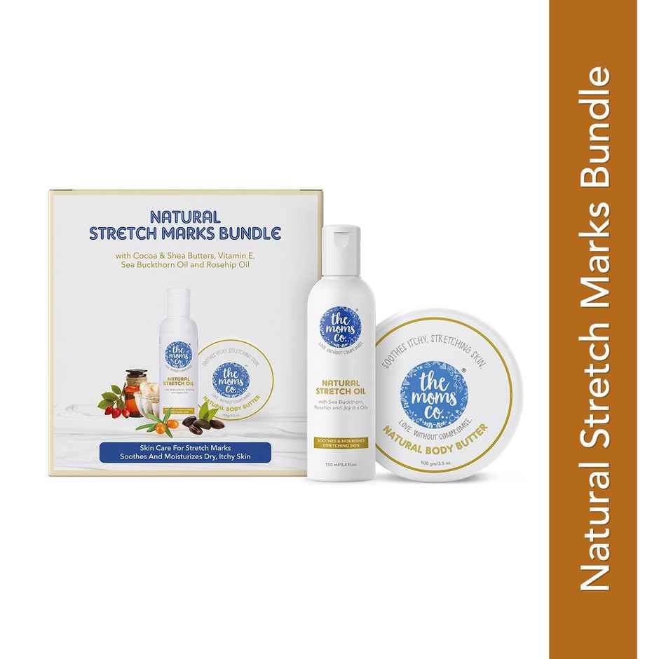 The Moms Co. All Natural, Complete Care Solution For Stretch Marks For Women