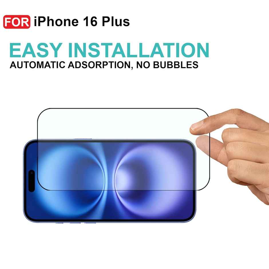 Artistque Tempered Glass for iPhone 16 | iPhone 15 Screen Protector Guard