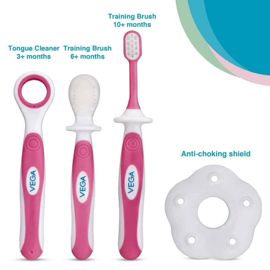 Vega Baby & Mom Dental Kit Oral Care For Soft Baby Gums | Dental Hygiene And Training | Vboc3-01