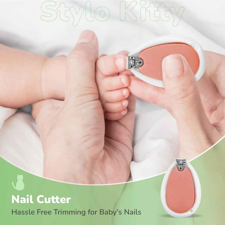 R for Rabbit Stylo Kitty Nail Grooming Kit (Peach)