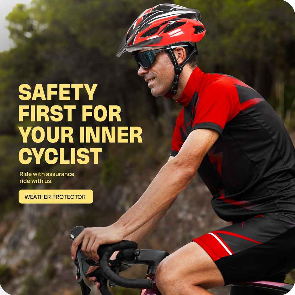 Boldfit Cycle Helmet For Men & Women Carbon Black