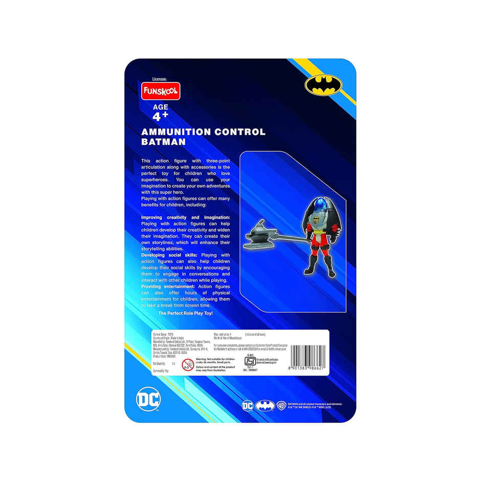 Warner Bro.Action Figures Ammunition Control Batman