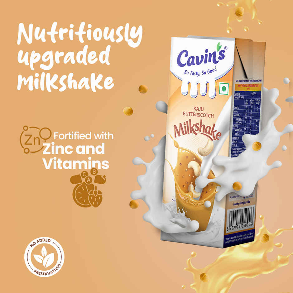 Cavin's Kaju Butterscotch Milkshake