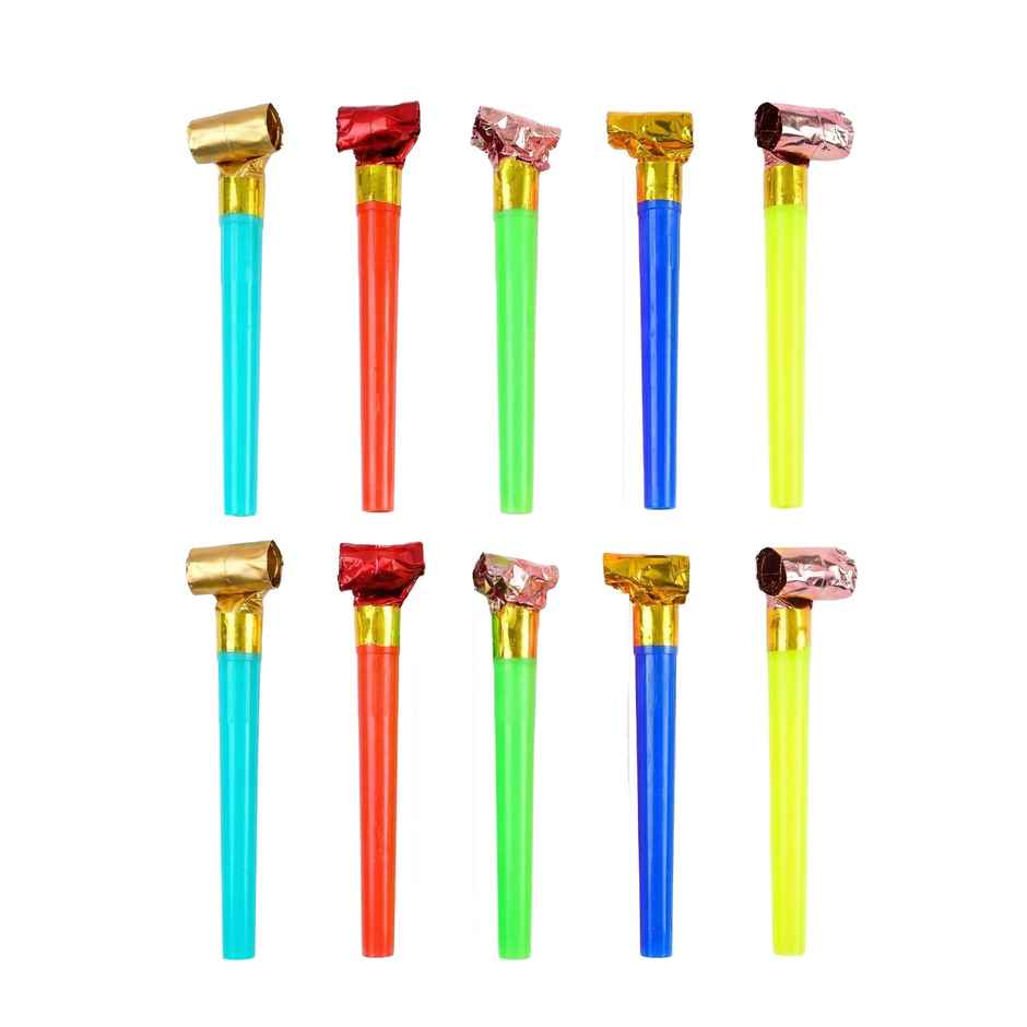 Classic Party Whistle | Multicolor | Fun Party Accessory | Picfest