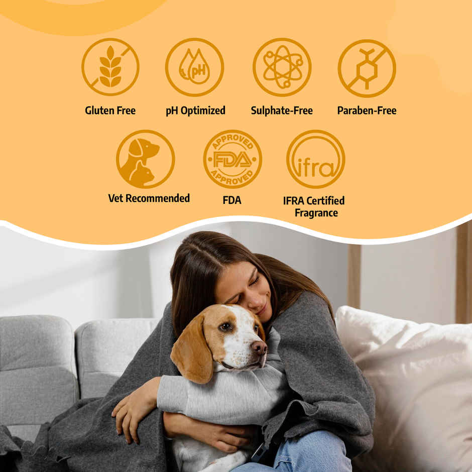 Petterati Shed Control Dog Shampoo Controls Excessive Shedding