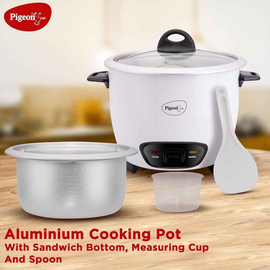 Pigeon Joy Electric Cooker (1.8 L) (White)