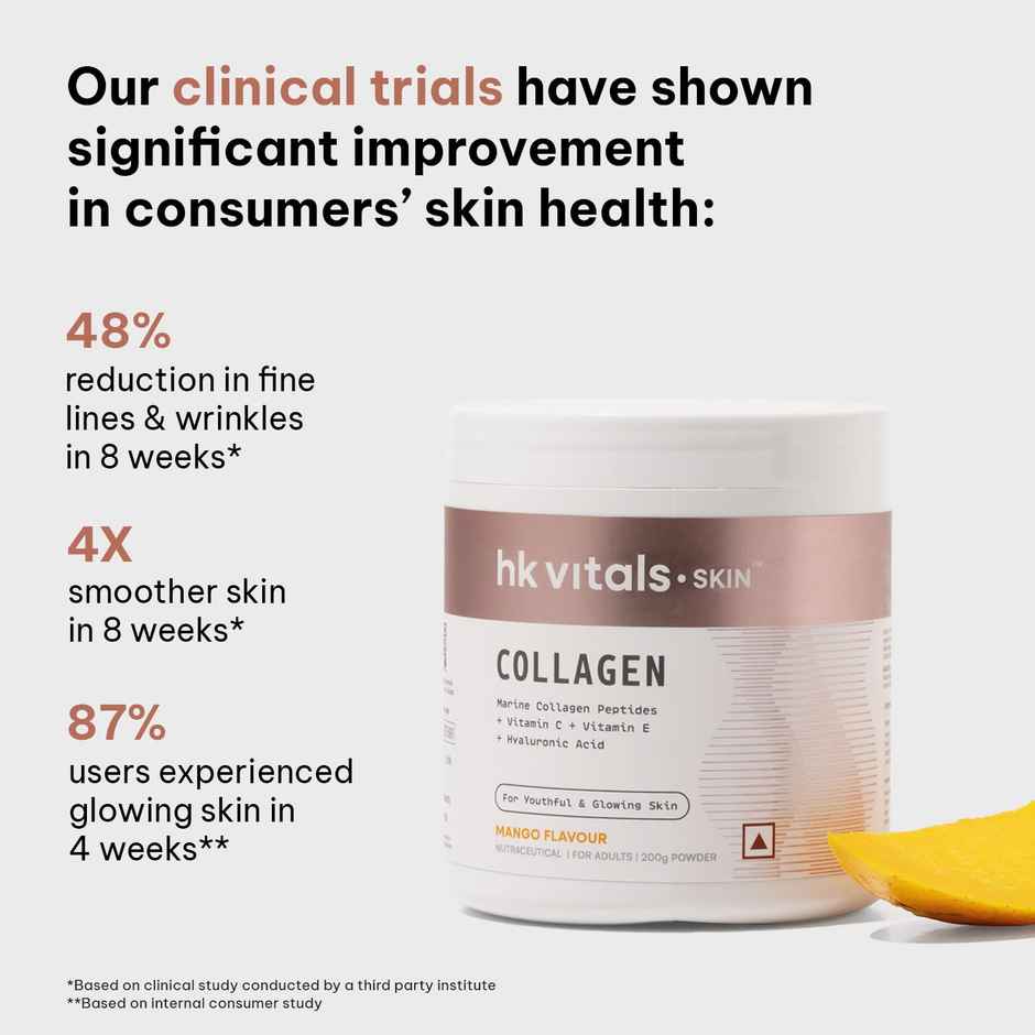 hk vitals Marine Collagen Supplements Mango 200g