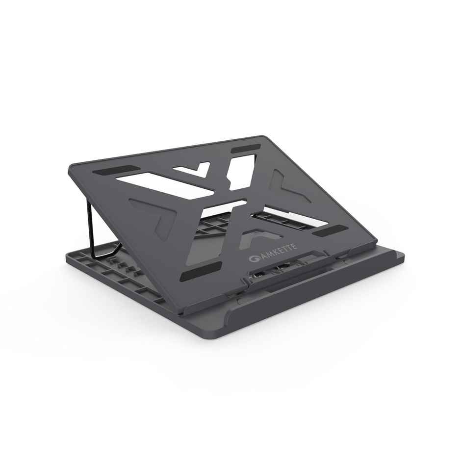 Amkette Ergo View Laptop Stand-Grey