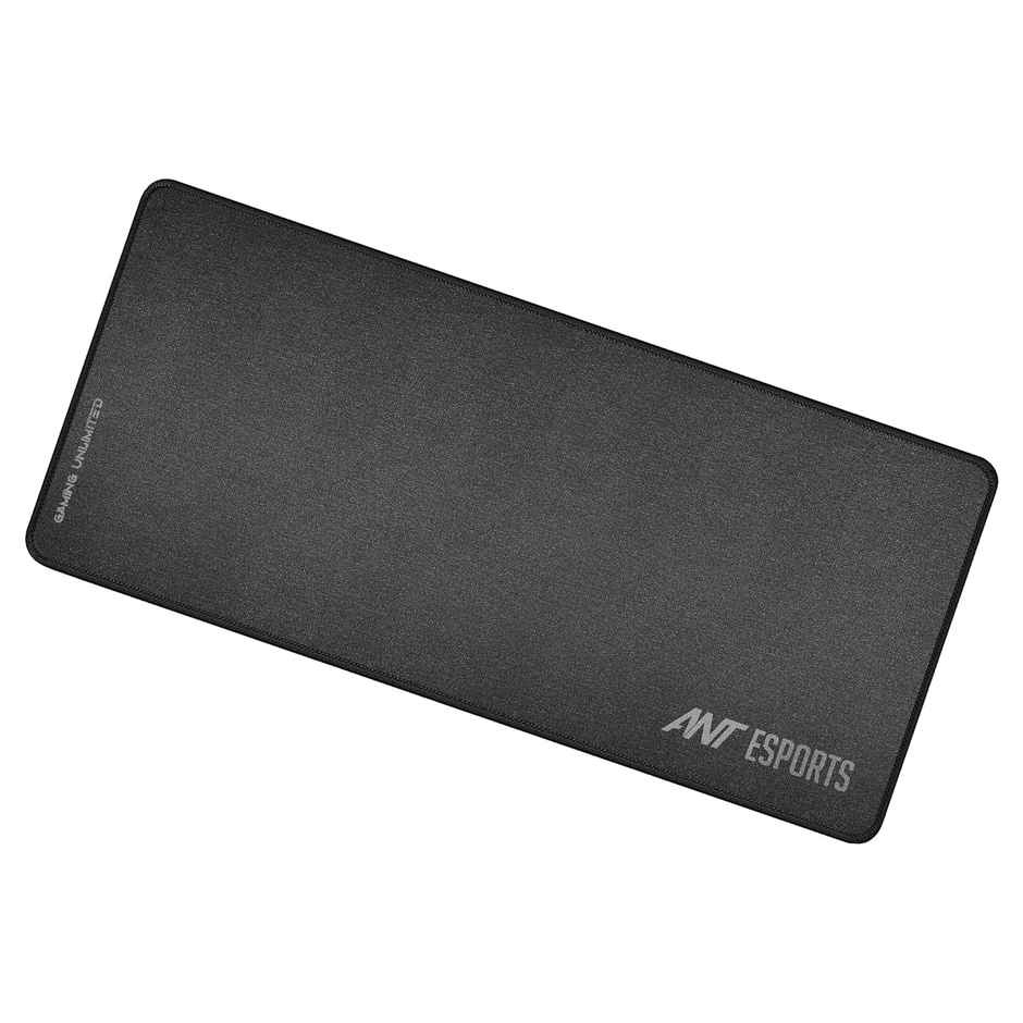 Ant Esports Esports MP290 Gaming Mouse Pad-L- Large with Stitched Edges, Waterproof Non-Slip Base for Gaming & Office -  Black