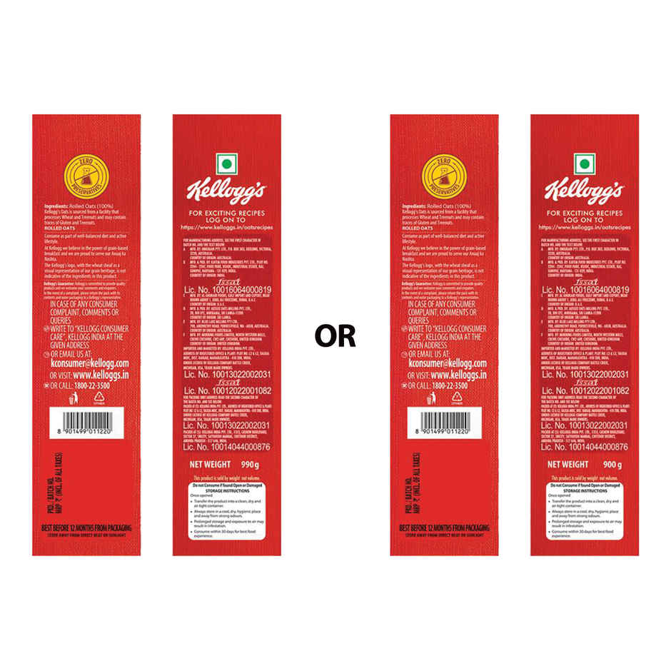 Kelloggs Heart to Heart Oats