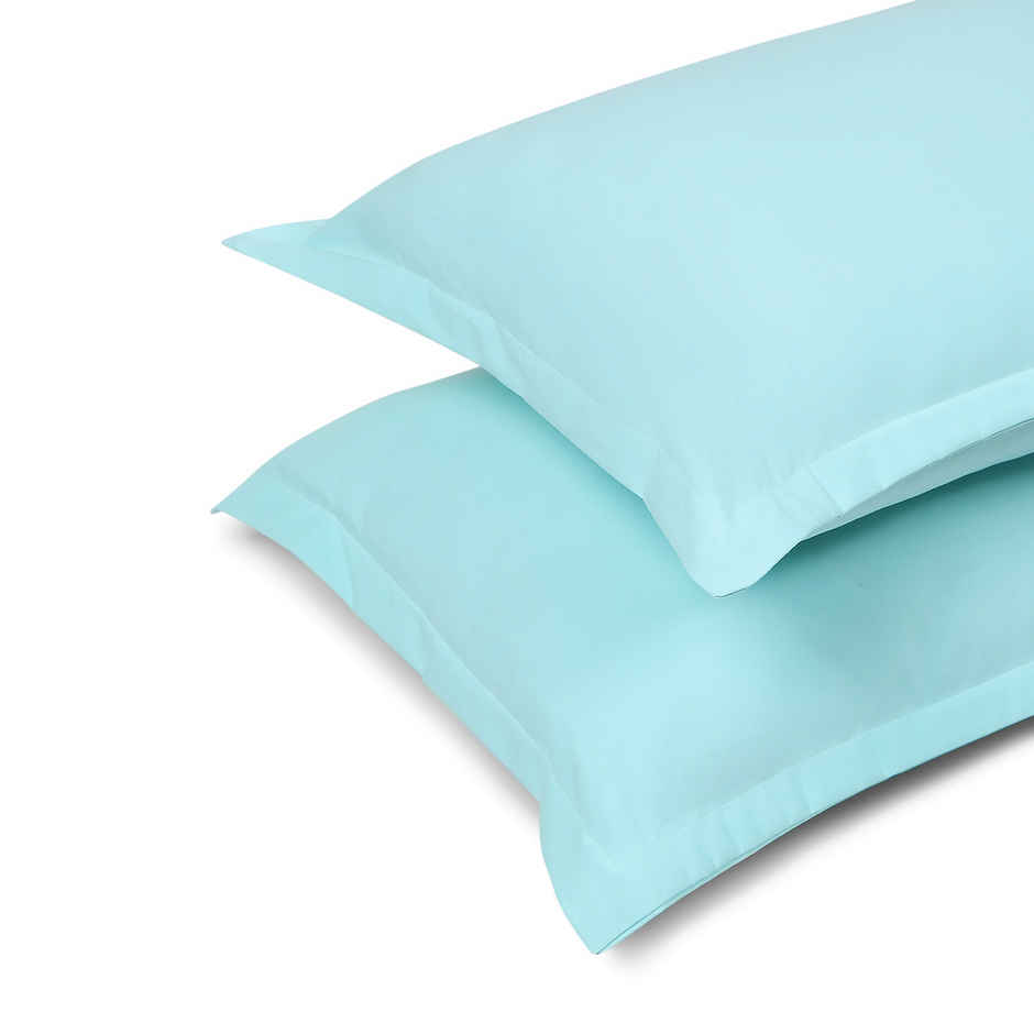 Status Pillow Cover Set Of 2 46 Cm x 69 Cm - Sea Green
