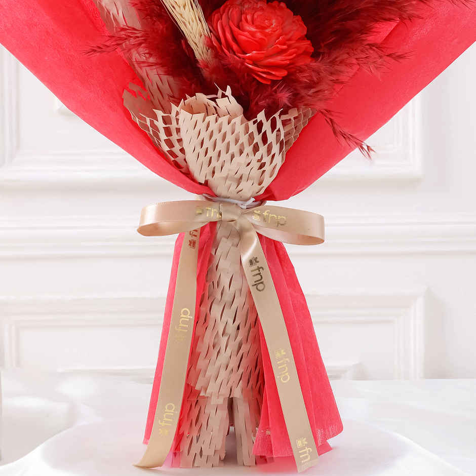 FNP Scarlet Dried Floral Bouquet