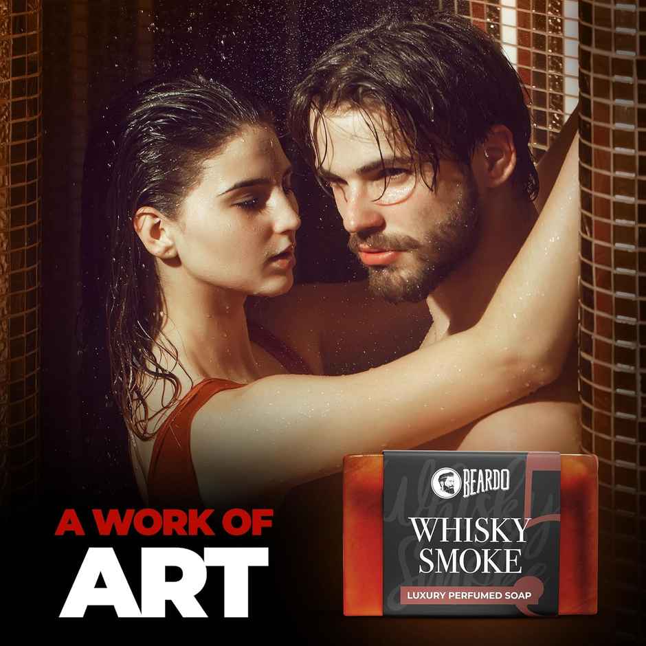 Beardo Men Whisky Smoke Soap