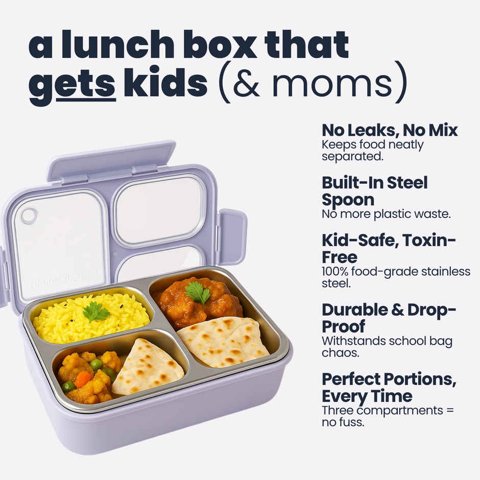 Tuco Kids Lunch Box | Purple