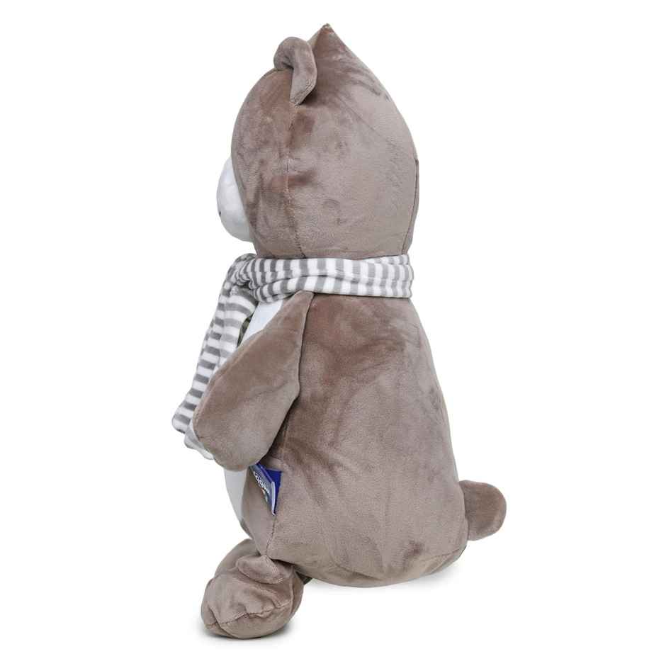 Webby Soft Animal Plush Panda Toy - Brown (30cm)