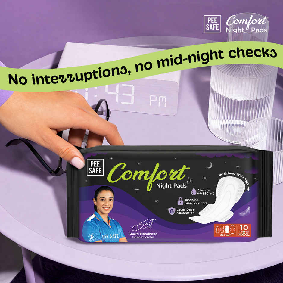 Azah Pee Safe Comfort Night Pads | 3XL