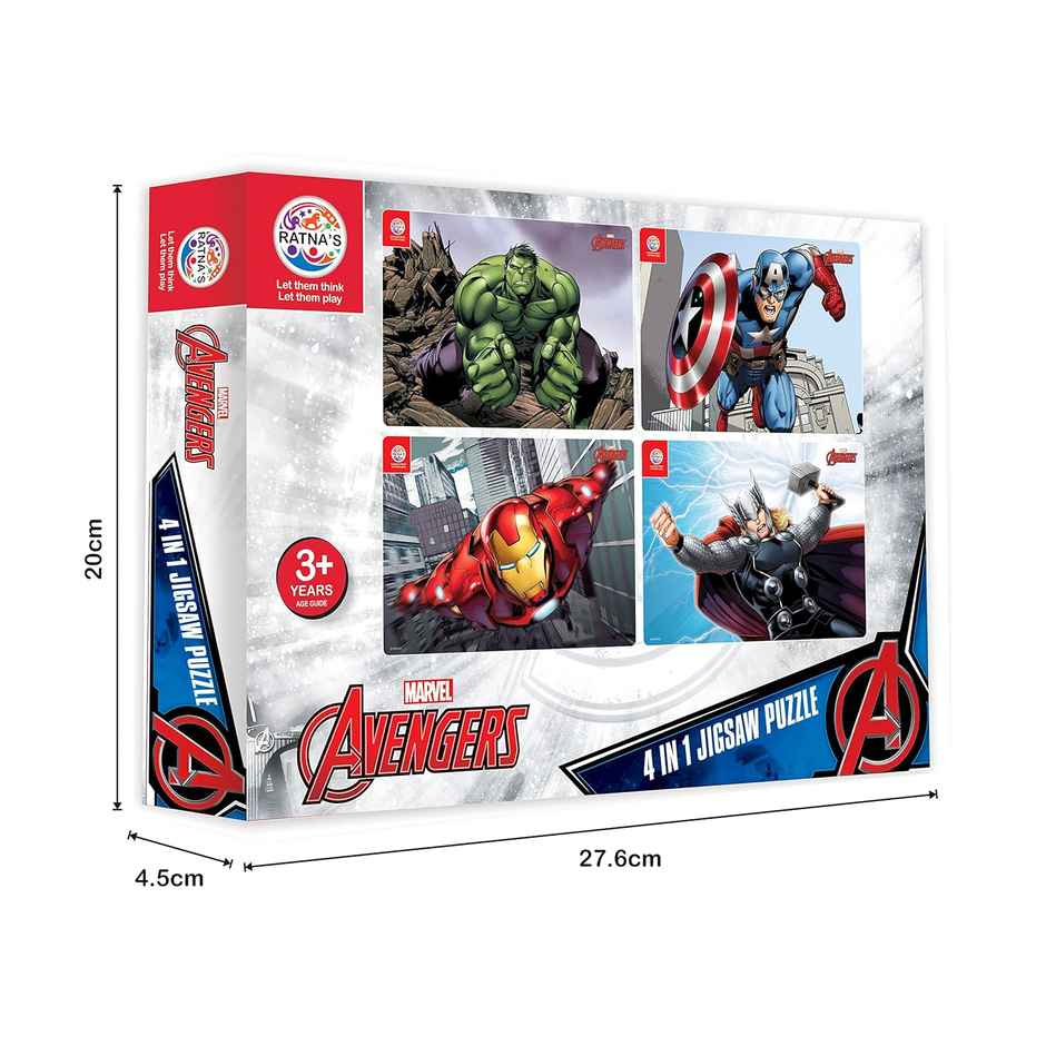 Ratna's 4In1 Avengers Solo Jigsaw