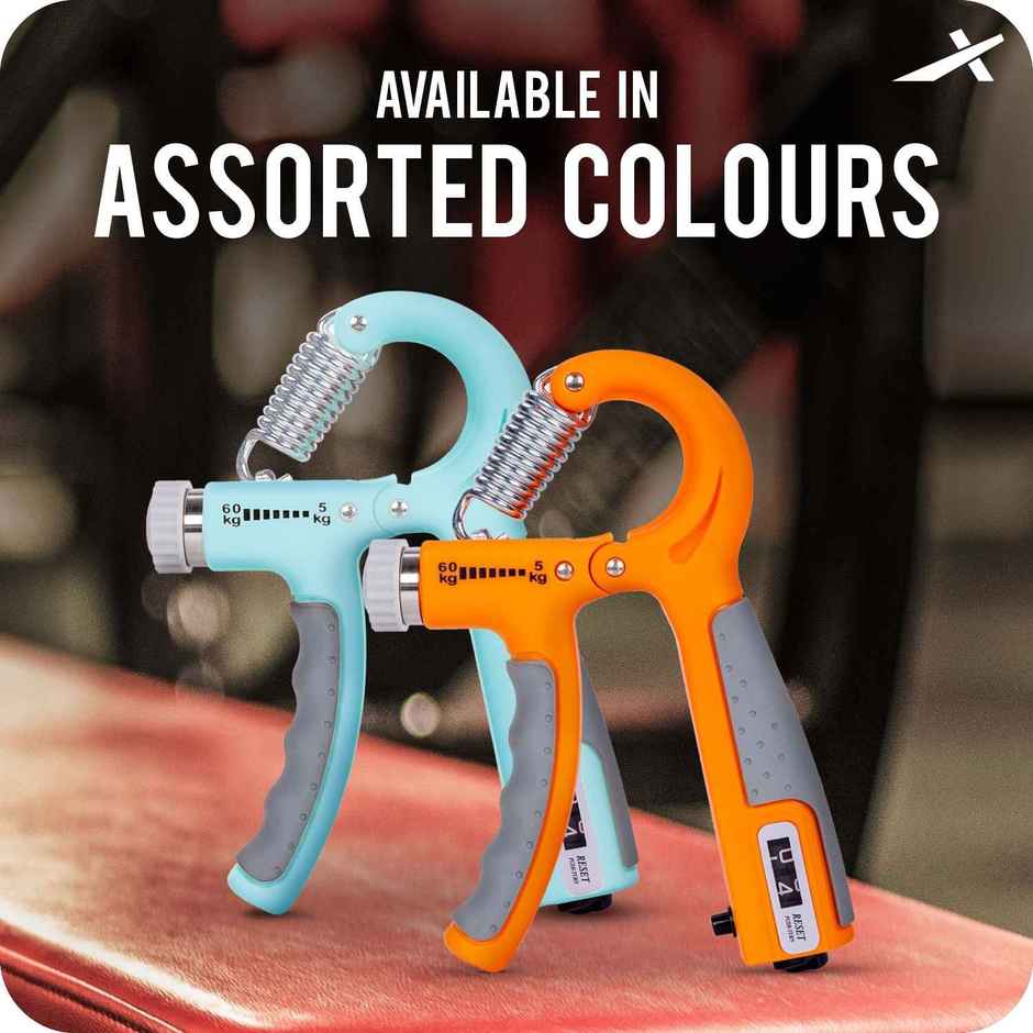 Vector X Hand Grip Strength Trainer With Counter, Hand Grip Strengthener With Counter