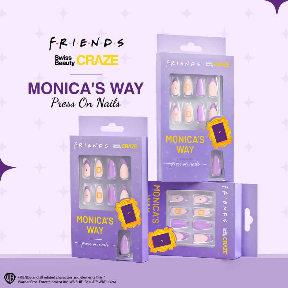 Swiss Beauty Craze Monicas Way Press On Nails