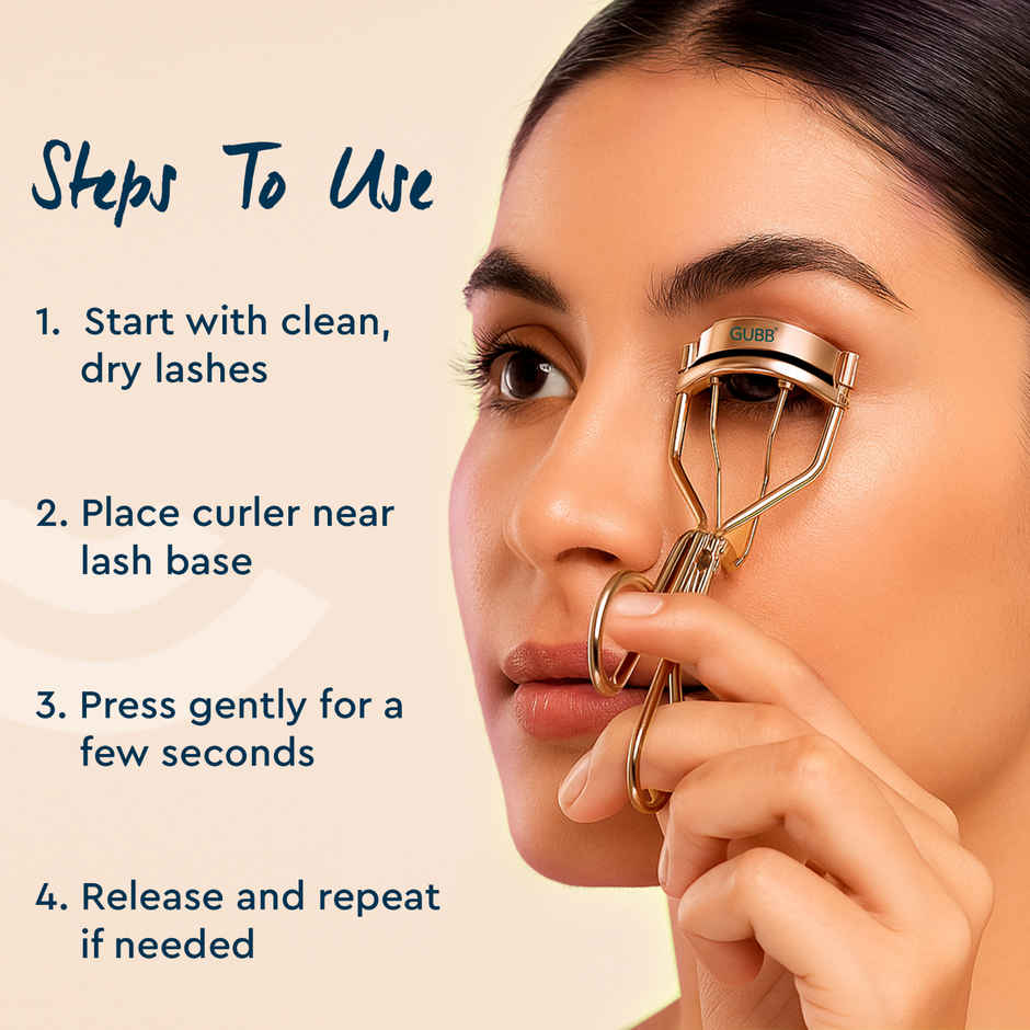 GUBB Eye Lash Curler | Gold