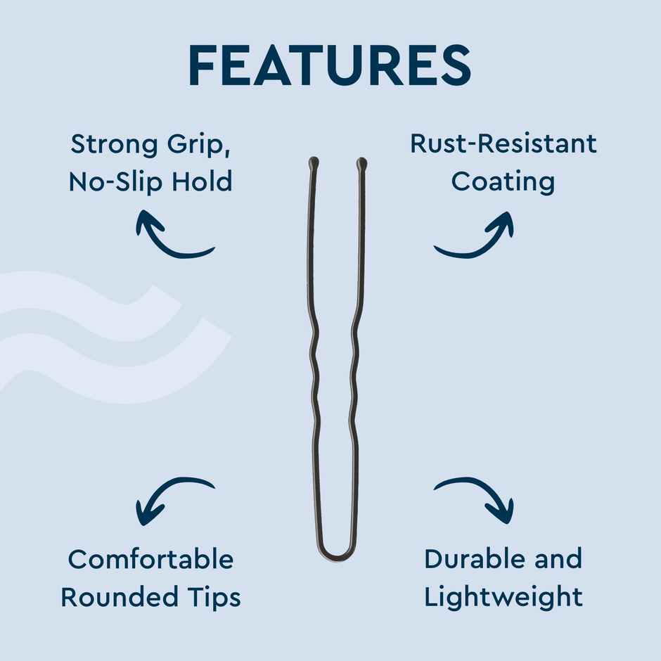 Gubb Bun Hair Pin - U Shape