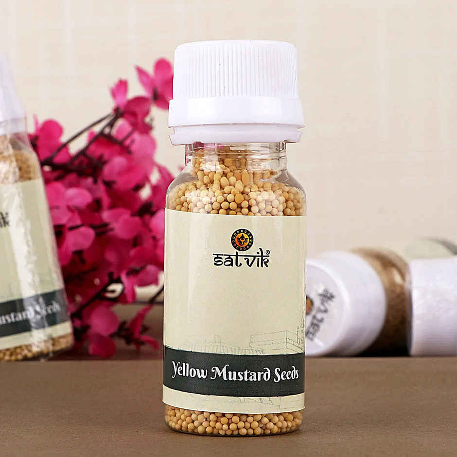 Yellow Mustard Seeds | Peeli Sarso | For Puja | Satvik