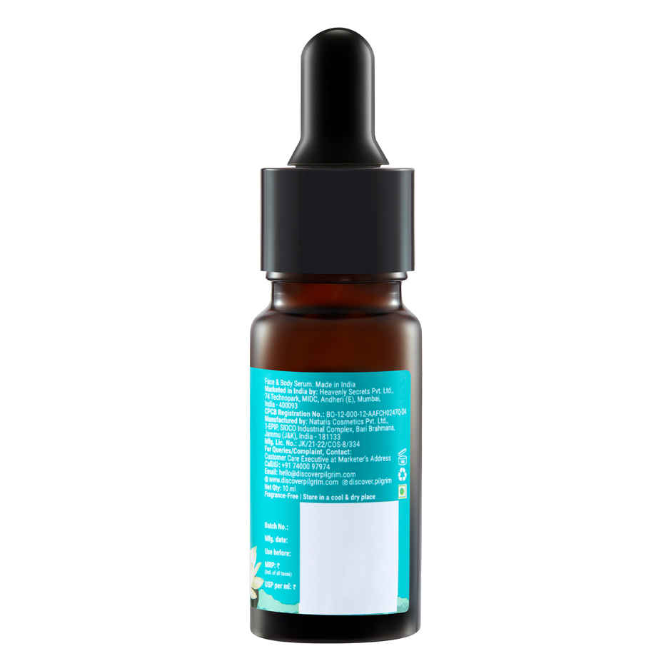 Pilgrim 25% AHA, 2% BHA, 5% PHA Peeling Solution Exfoliates Dead Skin & Reduces Blemishes