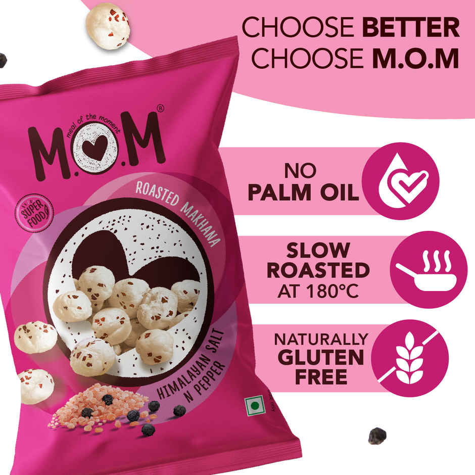 MOM Himalayan Salt & Pepper Roasted Makhana Combo 
