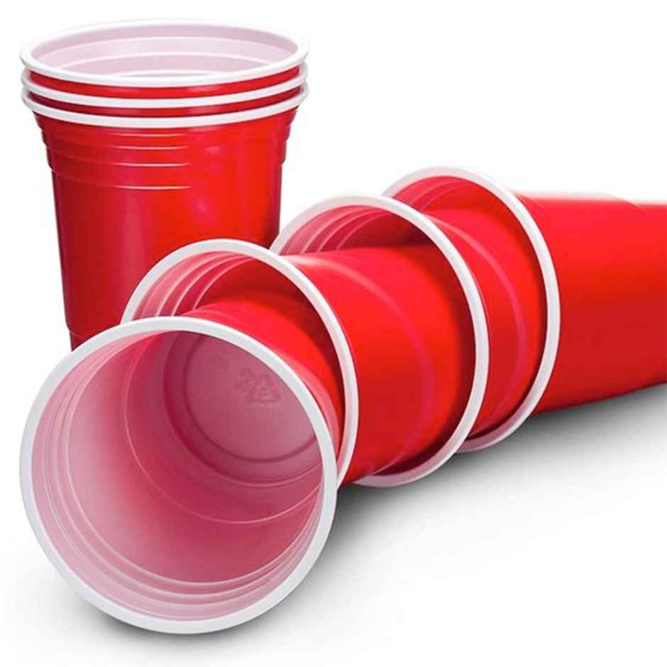 Ezee Beer Pong Party Drinking Glasses | 500 ml